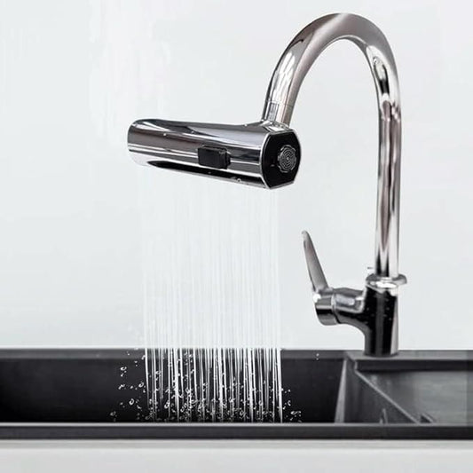 3 in 1 360° Waterfall Kitchen Faucet, Touch Faucet, Extender for Kitchen Sink
